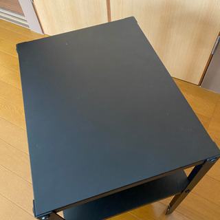 IKEAサイドテーブル ブラック IKEAの画像