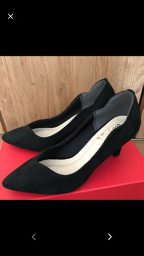 黒　パンプス　新品未使用　M
