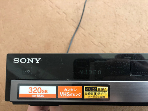 中古 SONYソニー ブルーレイディスク/DVDレコーダー HDD320GB BDZ-RS15 BDレコーダー