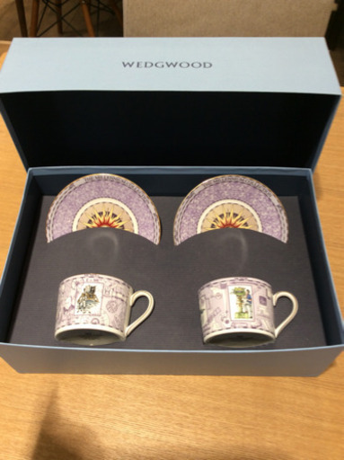 アウトレット ウエッジウッド カップ&ソーサーペア ミレニアムコレクション