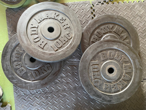 BODY MAKER ラバープレート 　φ28㎜　10kg×4枚