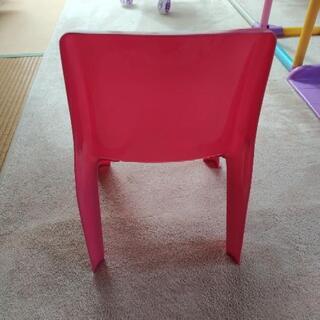 子供用椅子　100均商品の画像