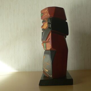 アイヌ民族木彫りこけしの画像