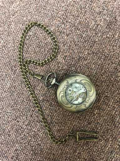 可動　懐中時計　時代物　機械式手巻き