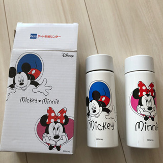 【非売品】アート引越センター　 ミッキー、ミニー ステンレスボトル