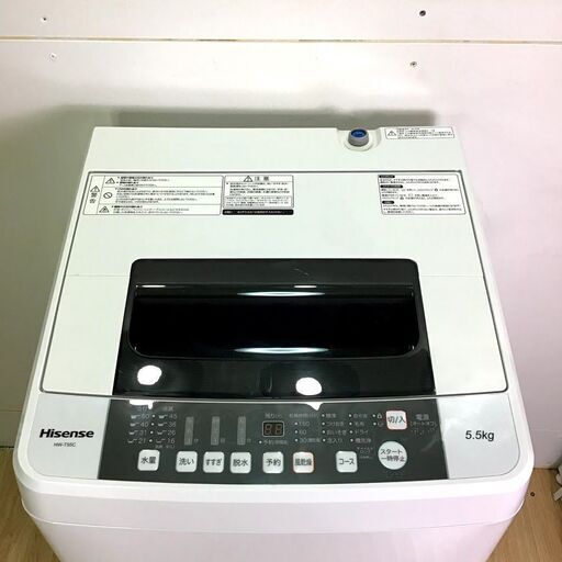 ✨?特別SALE商品?✨洗濯機 2019年製 Hisense HW-T55C 中古家電  