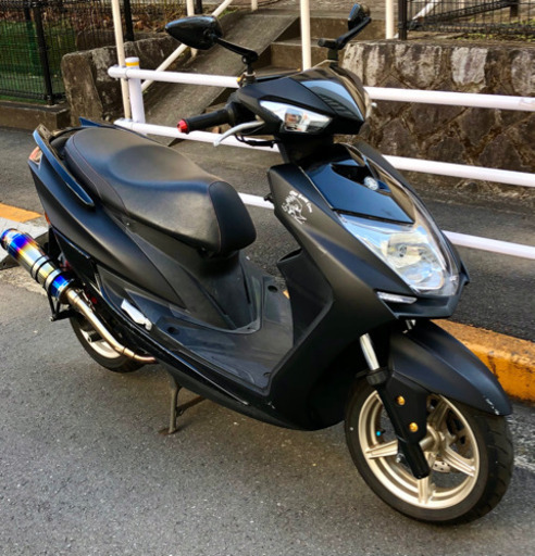 ★YAMAHA★ヤマハシグナス125 XSRカスタム有実働16295KM