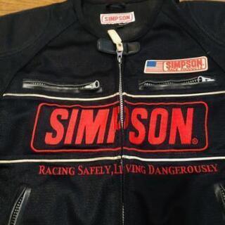 SIMPSON 半袖　メッシュジャケット　Mサイズ　シンプソンの画像