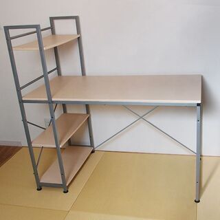 棚付き　デスク