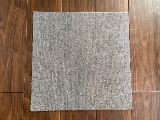 ニトリ タイルカーペット 50×50cm ミドルグレー(MGY) 14枚