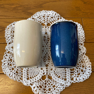 美濃焼　ペア湯呑み　新品未使用