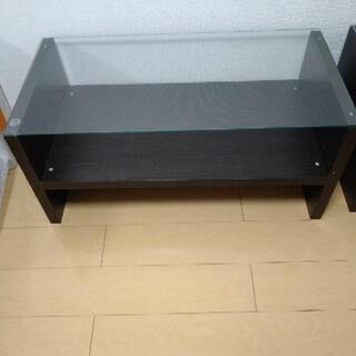 【終了しました】ガラスローテーブルの画像