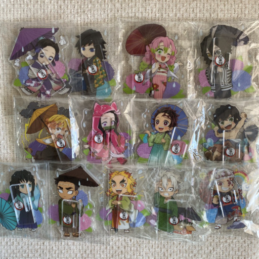 【ufotable cafe】鬼滅の刃 梅雨 ランダムアクリルスタンド コンプ