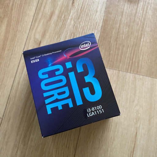 CPU❗️コスパ最強と謳われた代8世代corei3 8100