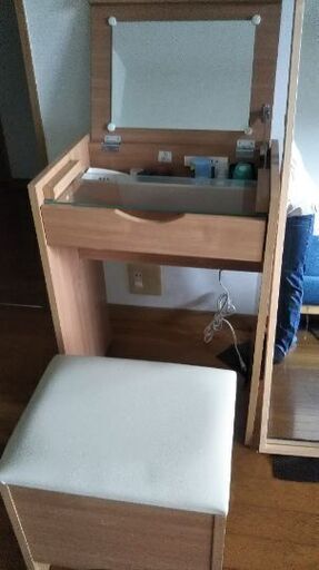 塗料状態悪化化粧台 ドレッサー