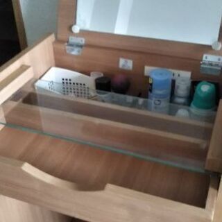 塗料状態悪化化粧台 ドレッサーの画像