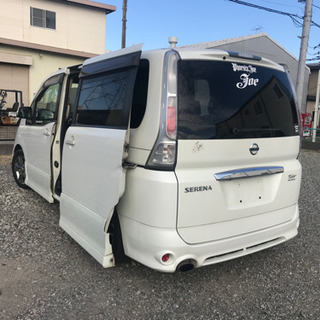 (コミコミ価額 ) セレナライダークロースシートHDDナビ付き　車検付きの画像