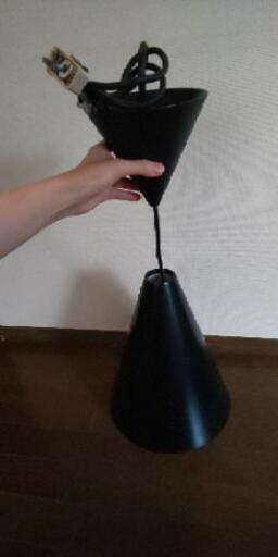 IKEA イケア ペンダントライト 黒