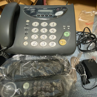 子機付き留守番電話FAX
