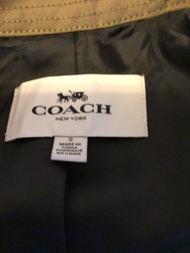 coach コーチ　メンズ　トレンチコート　未使用