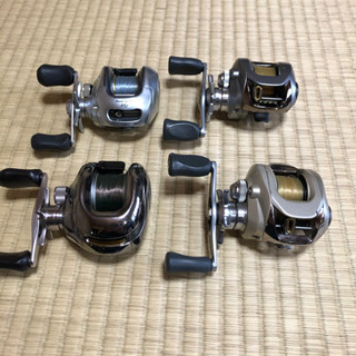 バス釣り　バス　ブラックバス　ロッド　リール　本体　セット ブラックバス釣り ロッド リール一式