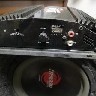 MGT TYPHOON ウーファー　アンプ　セットの画像