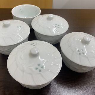 店頭販売済み😻にゃんにゃんセール😸有田焼 覚山作ホタル彫りの湯呑...