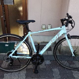 美品☆[SAKSMOTO]air-on(エアーオン)700cクロスバイク アルミ