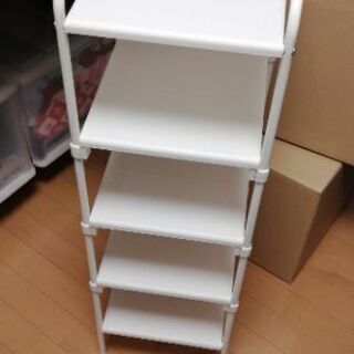 ニトリ　シューズラック セラン(ホワイト)