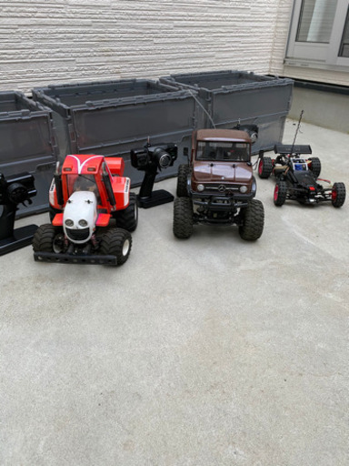 タミヤ豪華セット　ウニモグ、ファームキング、ホットショット　ラジコン