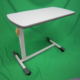 【中古】　介護ベッド用サイドテーブル　パラマウントベッド製