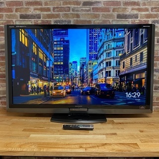 即日受渡❣️SHARP AQUOS32型裏番組録画可能 HDMI.USB端子付15500円