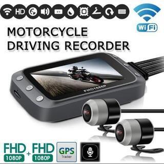 モーターサイクルドライブレコーダー
WiFi FHD1080P GPS