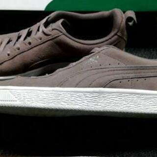 PUMA スウェードBOWウィメンズスニーカー24.5cmの画像