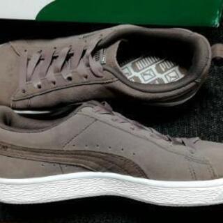 PUMA スウェードBOWウィメンズスニーカー24.5cmの画像