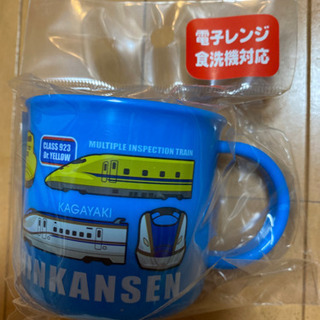 入園などに　プラレール　コップ