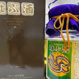 ハブ入り　ハブ酒の画像