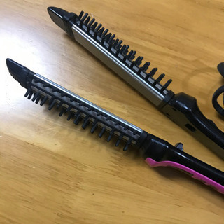 ヘアアイロン　カール&ストレートの画像