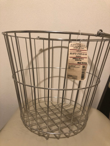 無印ランドリーバスケット小　MUJI
