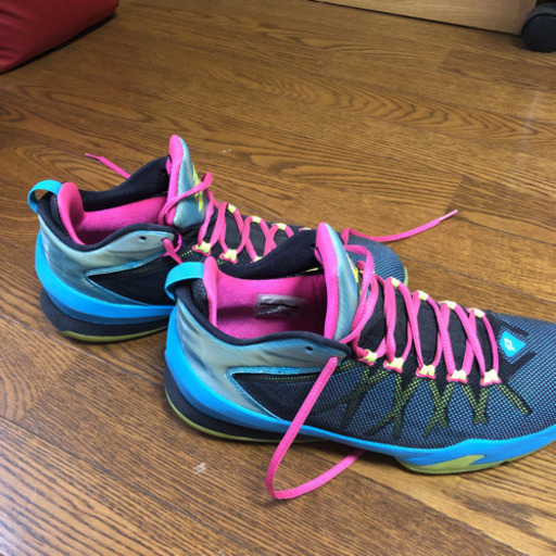 『受け渡し決定』NIKE CP3 8 ブルー／ピンク
