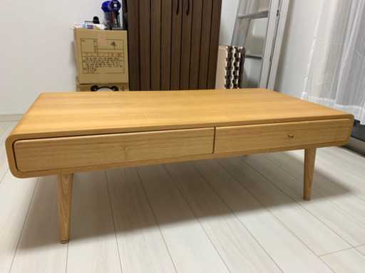 【値段交渉可❗️】木製　ローテーブル　センターテーブル
