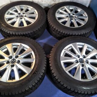 美品！マツダ CX-5 純正アルミホイール 17インチ 7j PCD114.3★CX-5 MPV ビアンテ等 4本セット！ マツダ CX-5純正 7J-17インチ ET50 114.3-5H スタッドレス 美品