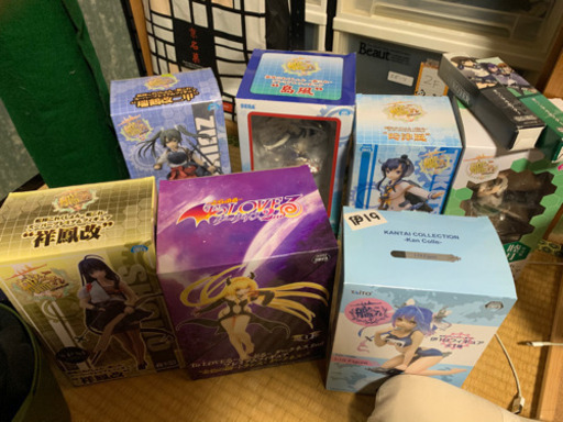 艦これ フィギュアとグッズ色々とToLOVEる金色の闇のフィギュア