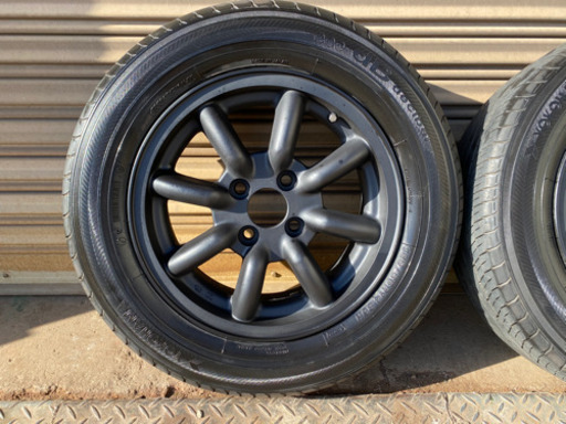 ワタナベホイール？14インチ　タイヤ付き