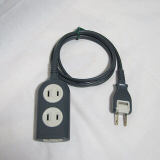 テーブルタップ　電源タップ　延長コード　1ｍ　3口