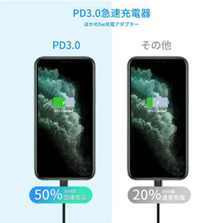 USB-C 急速充電器 20W コンセント　プラグの画像