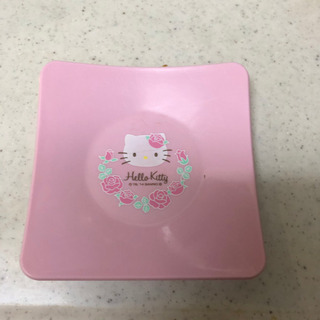 ハローキティ　皿　ガラス　セットの画像