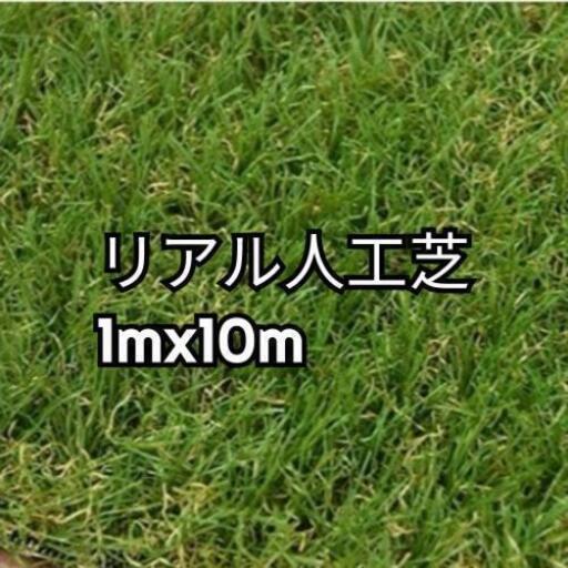 リアル人工芝1m✕10m　1ロール　未使用