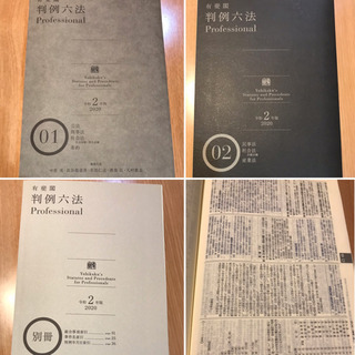 有斐閣判例六法Professional 令和２年