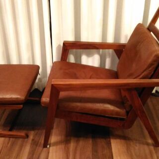 ソファー　オットマン付きの画像